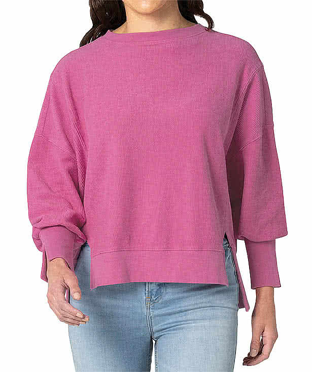 Charles River Women's Camden Spliced Crewneck Sweatshirt