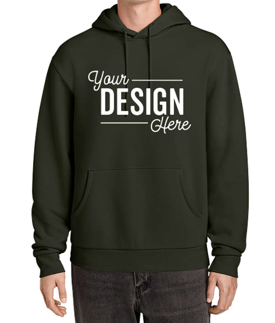 District MelloFleece Ultra Soft Pullover Hoodie in Dark Olive