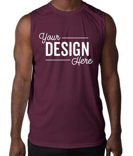 Badger B-Dry Sleeveless Performance Shirt - Color: Maroon