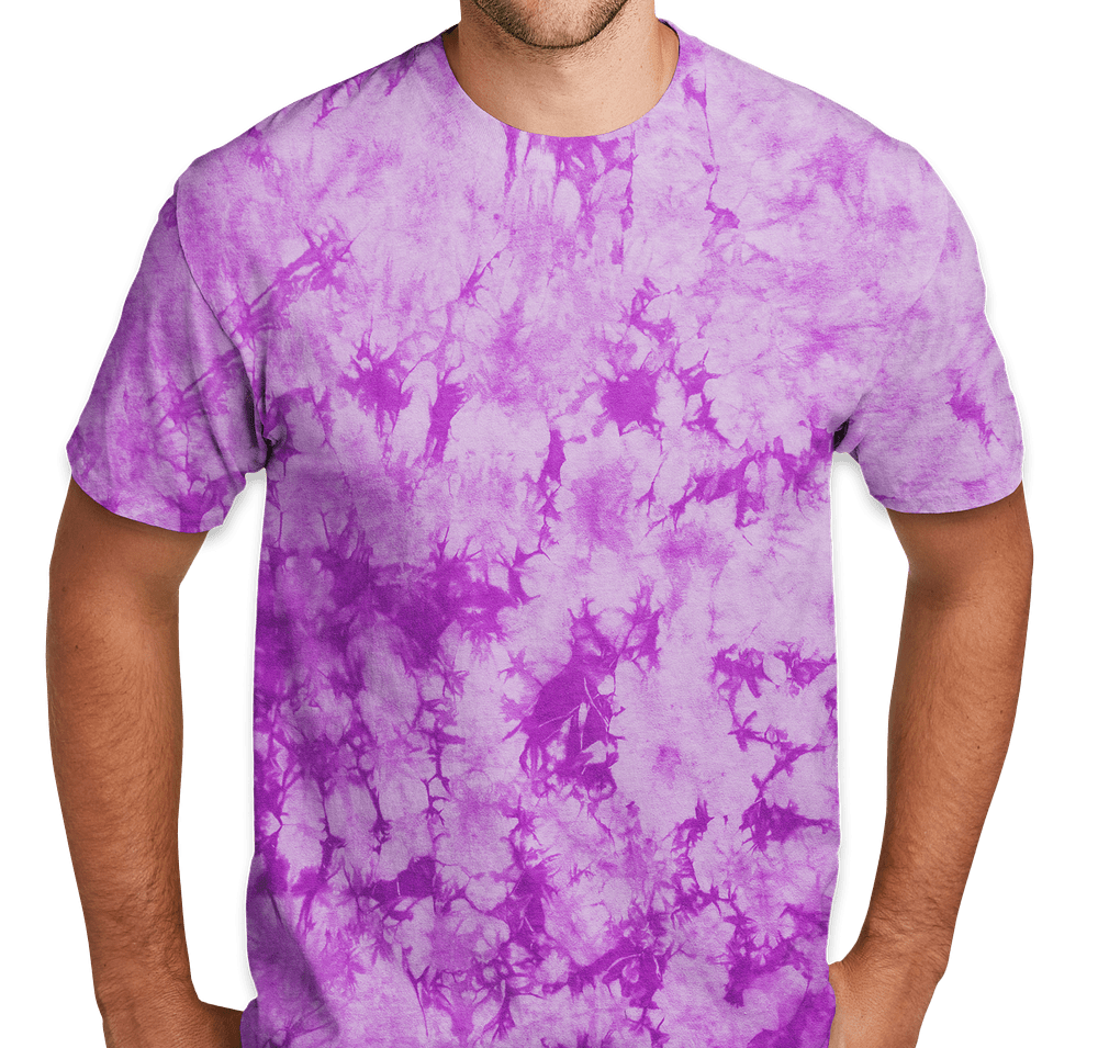 Port & Company Crystal 100% Cotton Tie-Dye T-shirt-default