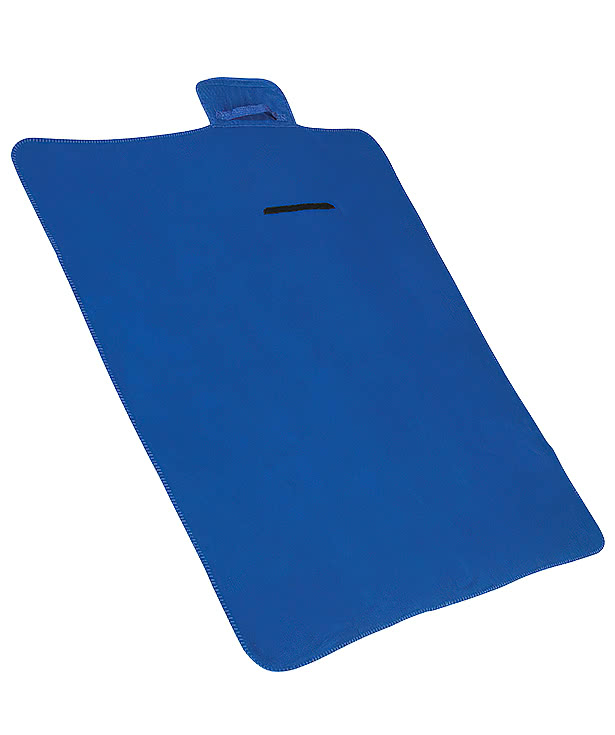 Fleece Roll-Up Travel Blanket