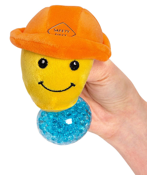 Stress Busters "Safety First" Plush Gel Stress Reliever