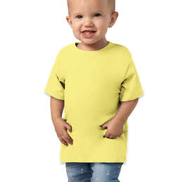 Bella + Canvas Toddler Jersey Short-Sleeve T-shirt - Color: Yellow