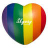 Rainbow Heart Shaped Stress Reliever