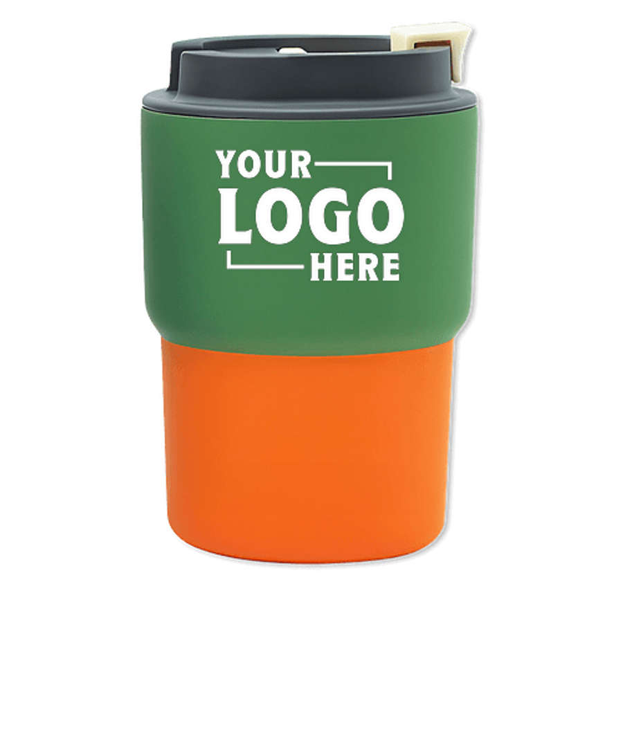 Asobu 12 oz. Coffee Express Stainless Steel Insulated Tumbler in Pastel Real Green