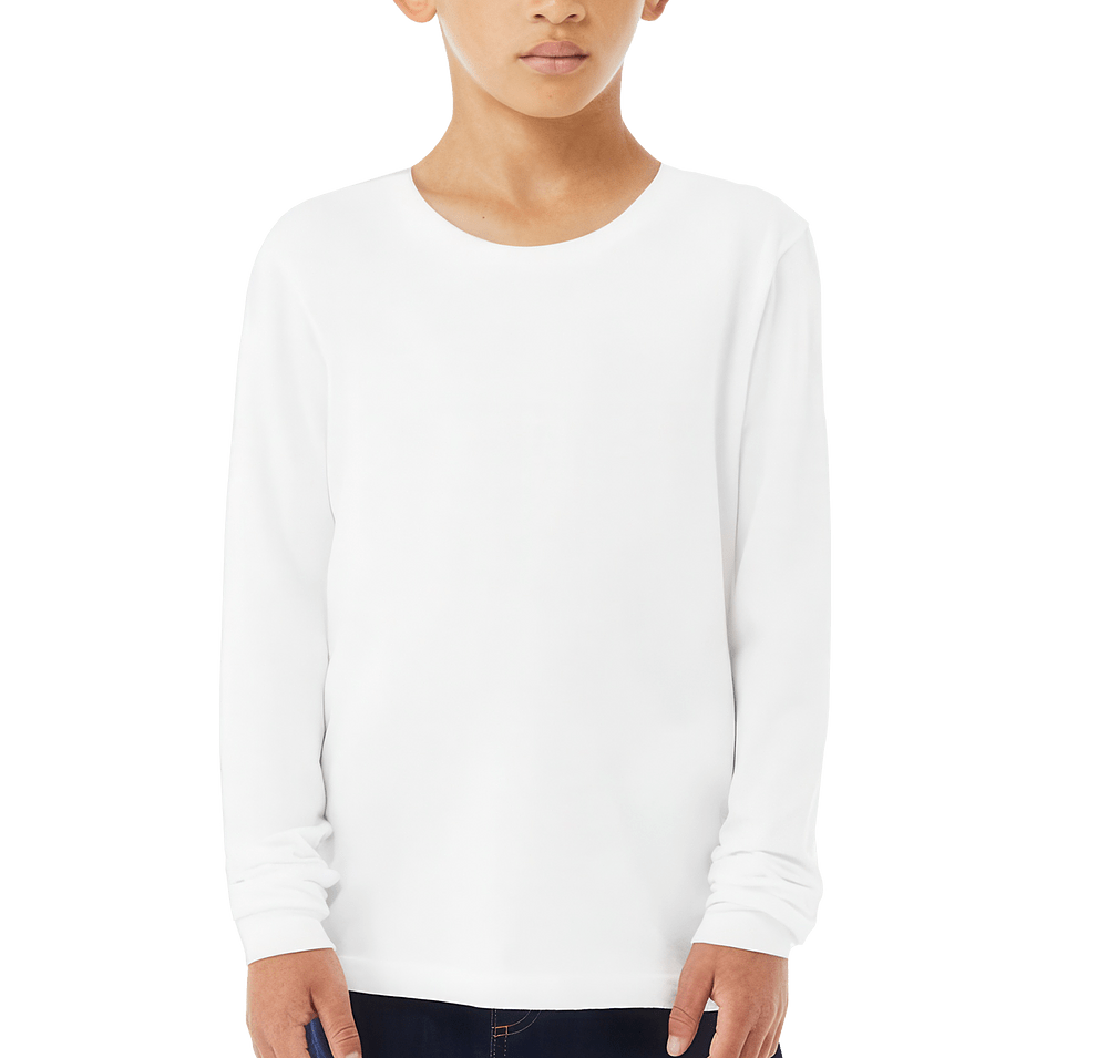 Bella + Canvas Youth Long Sleeve Jersey T-shirt-default
