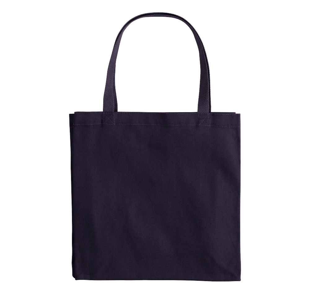 Medium Gusseted 100% Cotton Canvas Tote Bag-default