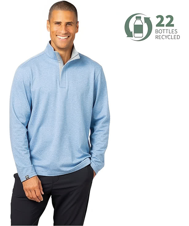 Storm Creek Sidekick Recycled Quarter Zip Sweatshirt