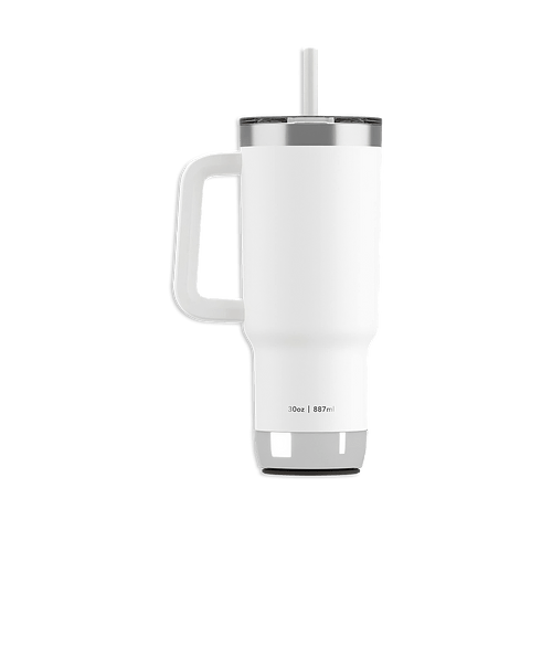 30 oz. HidrateSpark PRO 2 Smart Tumbler in White