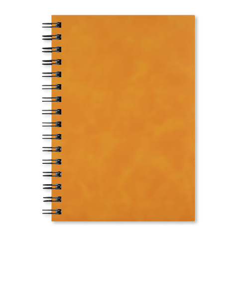 Castelli Debossed WireO Chia Medio Spiral Academic Planner in Orange w/ Std Academic