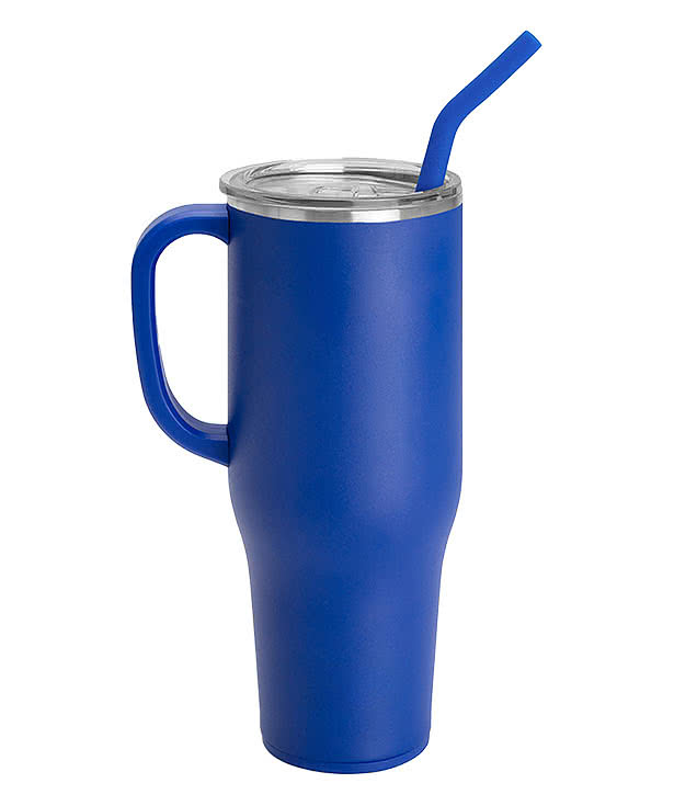 Swig Life Laser Engraved 40 oz. Stainless Steel Tumbler with Straw