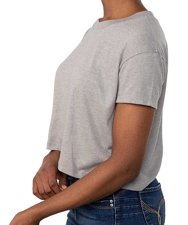 Alternative Apparel Women's 50/50 Crop T-shirt