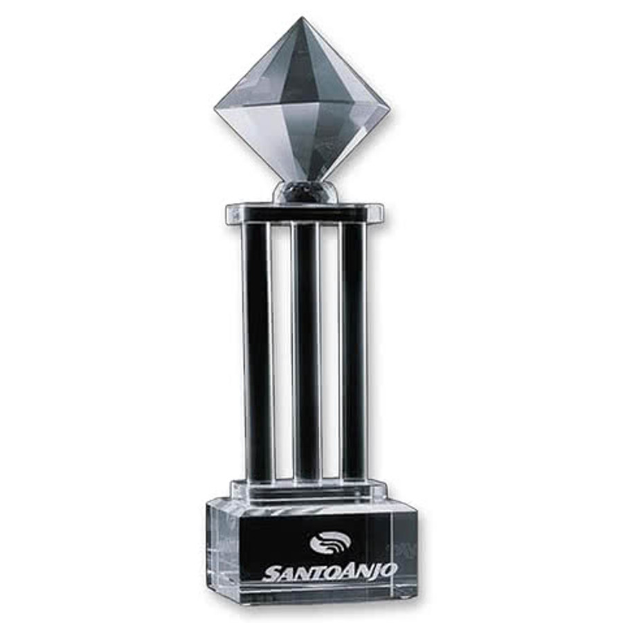 Laser Etched Ramsay Award in Clear