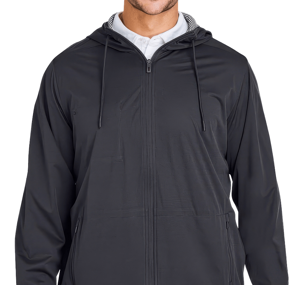 North End Network Recycled Lightweight Windbreaker - Printed-default