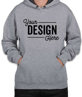 Fruit of the Loom Sofspun Pullover Hoodie - Color: Athletic Heather