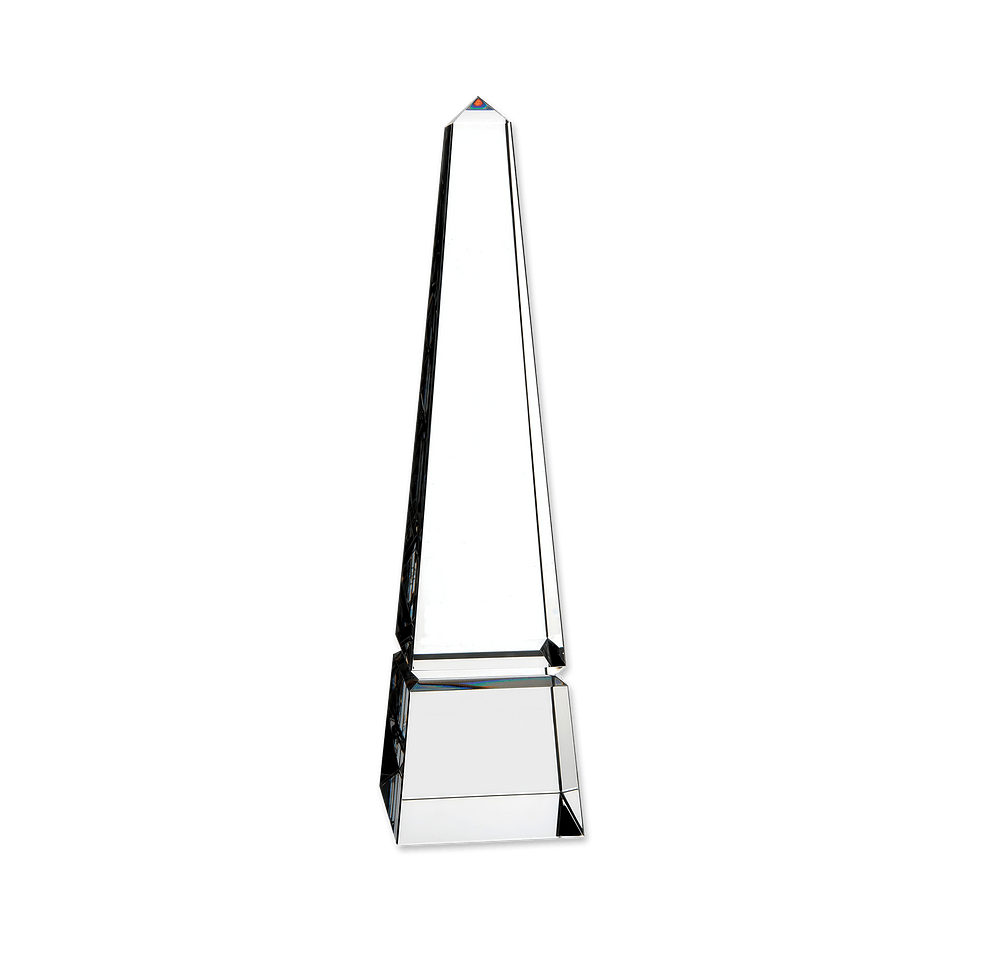 Laser Engraved Barclay Obelisk Award-default
