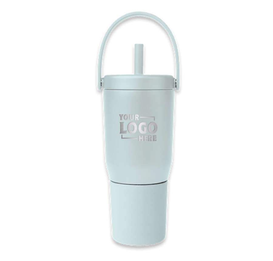 BruMate Laser Engraved 35 oz. Resa Fashion Colors Tumbler in BLUE AGAVE