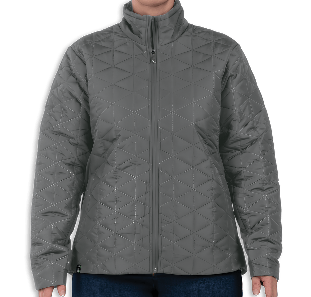 Holloway Women's Repreve Recycled Quilted Insulated Jacket-default