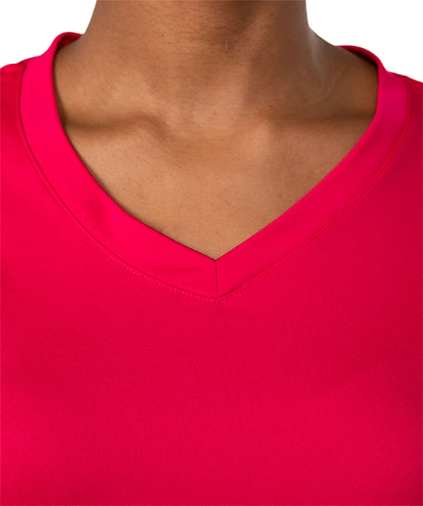 Sport-Tek Women's Competitor V-Neck Performance Shirt