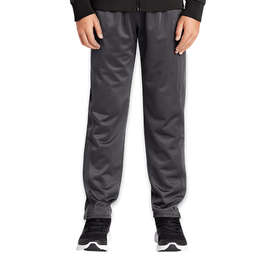 Sport-Tek Youth Tricot Tapered Warm-Up Pant - Color: Graphite Grey