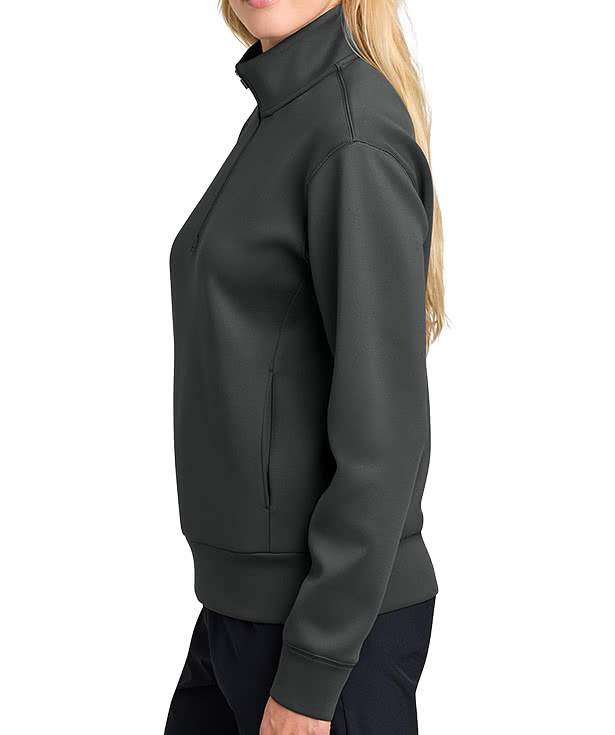 Sport-Tek Women's Pro Perform Double Knit Performance Quarter Zip Sweatshirt 