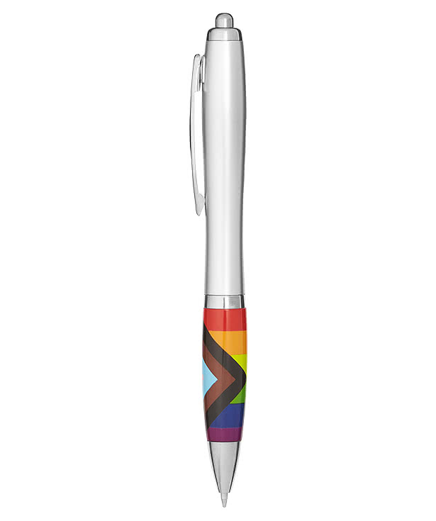 Rainbow Retractable Ballpoint Pen (black ink)