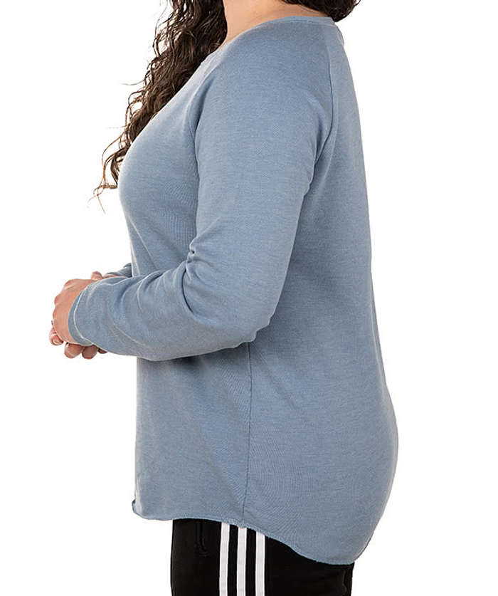 Independent Trading Women's California Wave Wash Crewneck Sweatshirt
