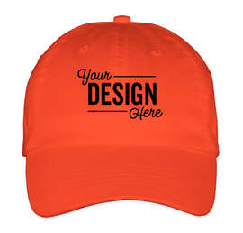 Valucap Bio-Washed Hat - Color: Orange