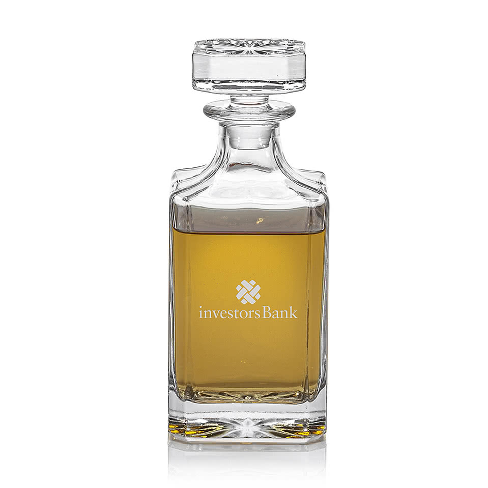 Laser Etched 24 oz. Cassidy Decanter with Lid
