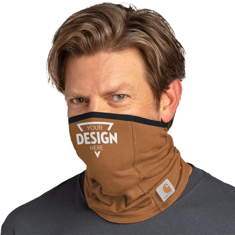 Customized Carhartt Adjustable Fitted Gaiter with Filter Pocket