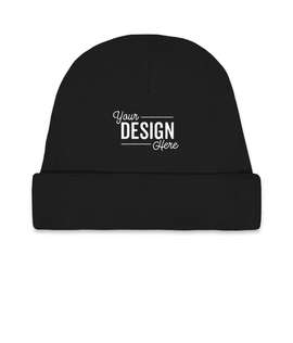 Rabbit Skins Baby Rib Hat - Color: Black