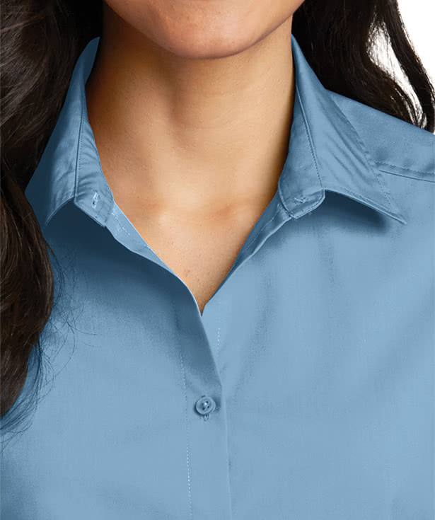 Port Authority Women's Carefree Poplin Dress Shirt - Printed
