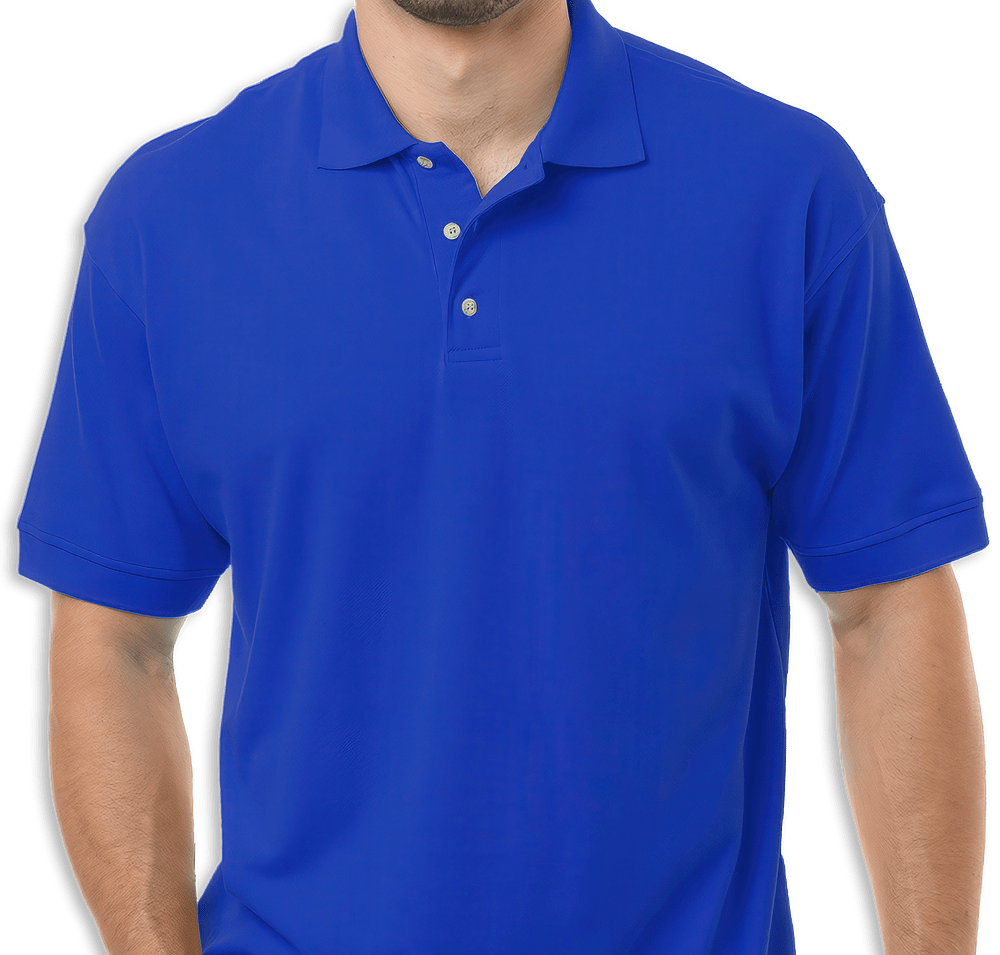 Blue Generation Superblend Easy-Care Pique Polo-default