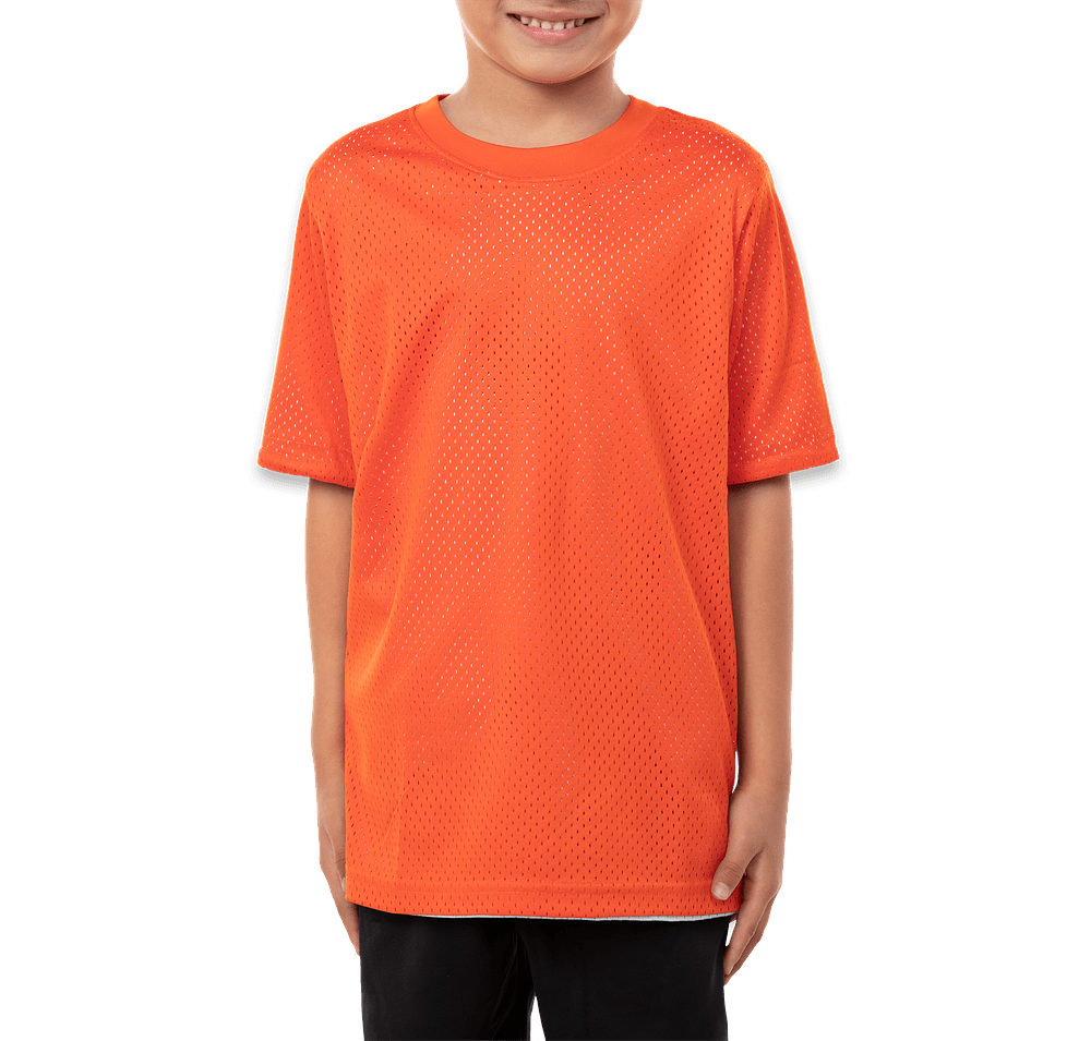 Augusta Youth Short Sleeve Mesh Reversible Jersey-default