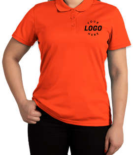 Clique by Cutter & Buck Spin Women's Performance Pique Polo - Screen Printed