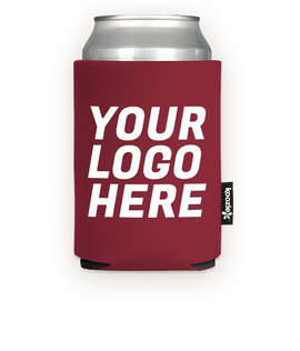 KOOZIE® Collapsible Can Kooler - Color: Maroon