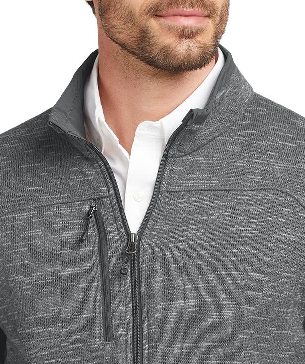 Eddie Bauer Stretch Sweater Fleece Jacket
