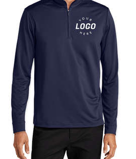 Port Authority C-FREE Snag-Proof Quarter Zip Sweatshirt - Embroidered - Color: True Navy