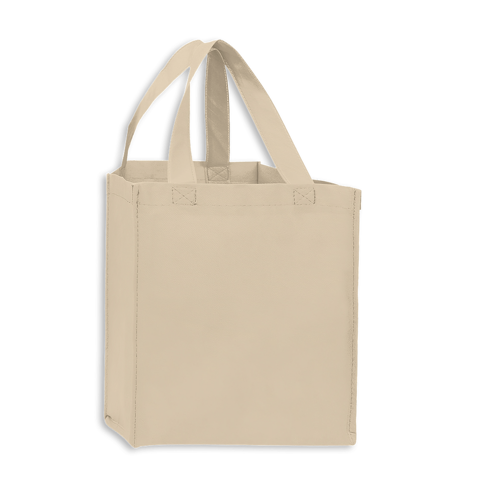 Medium Gusseted Non-Woven Grocery Tote Bag-default