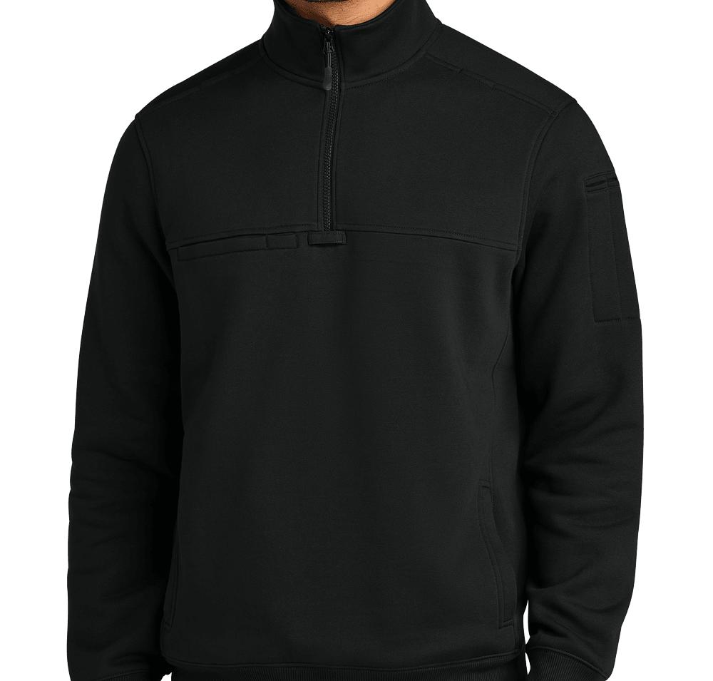 CornerStone Tough Fleece Quarter Zip Job Shirt-default