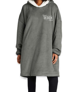 Port Authority Mountain Lodge Wearable Fleece Blanket - Color: Hearth Grey