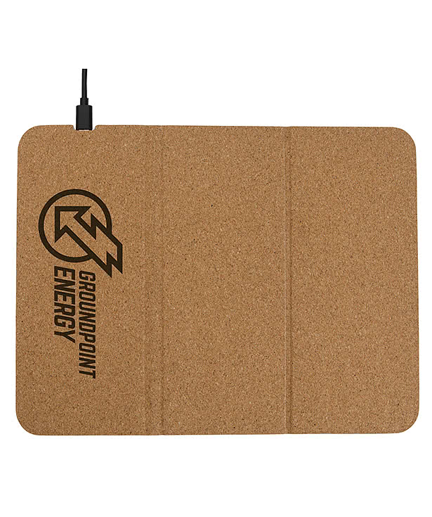 10W Vite Wireless Charging Mouse Pad and Stand