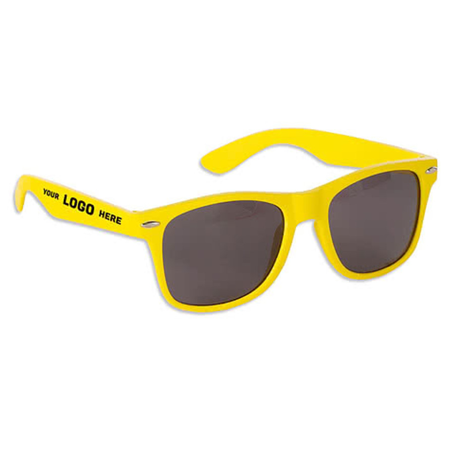 Matte Malibu Sunglasses in Yellow