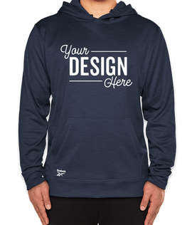 Reebok Echo Performance Pullover Hoodie - Color: Heather Navy