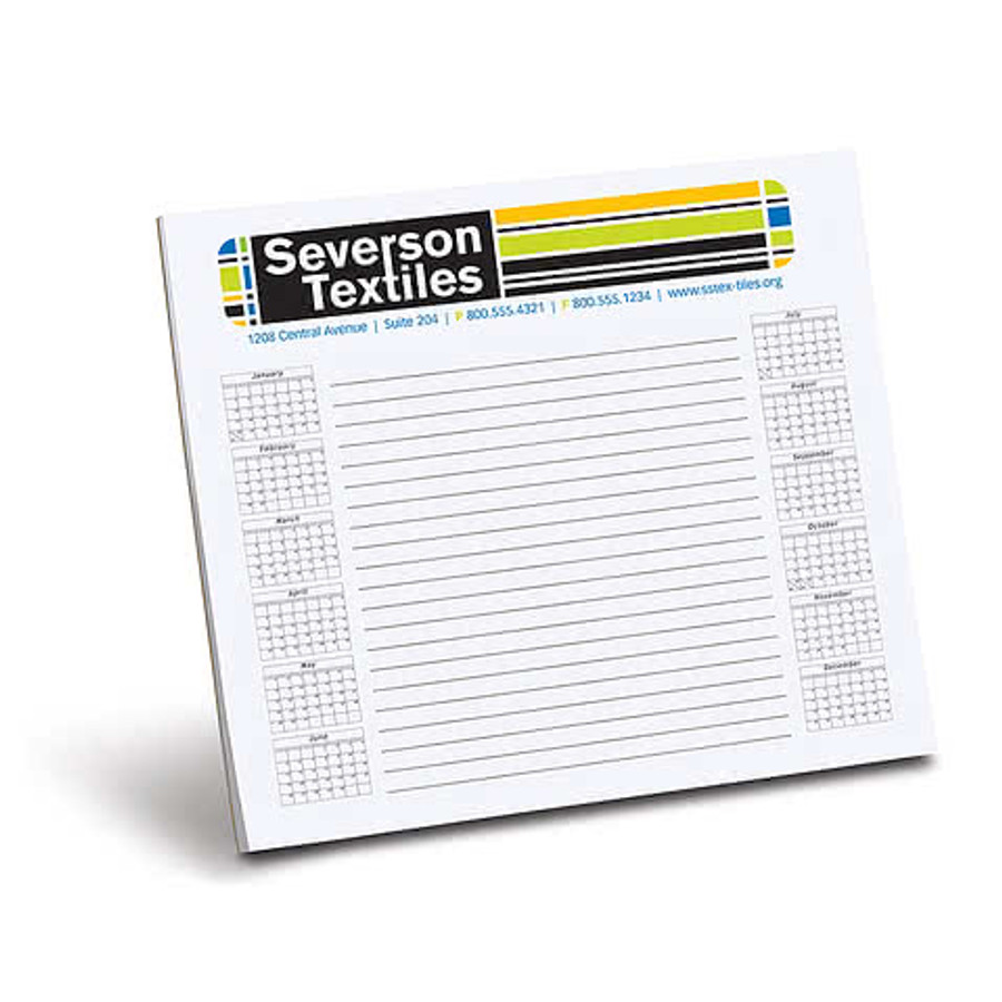 Full Color Paper Mouse and Note Pad - 50 sheets in Paper Mouse Pad- 50 Sheets