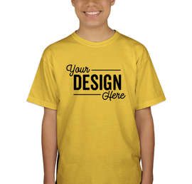 Canada - Gildan Youth Ultra Cotton T-shirt - Color: Daisy