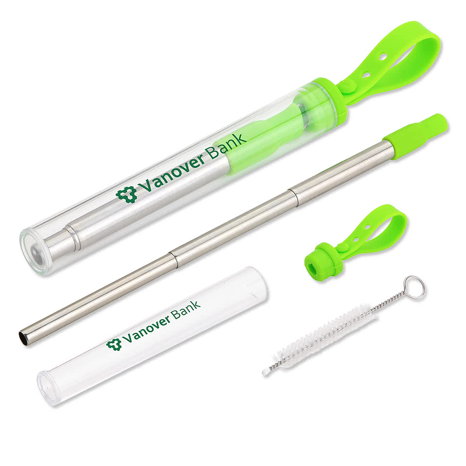 Sip 'N Slide Telescoping Straw with Cleaning Brush