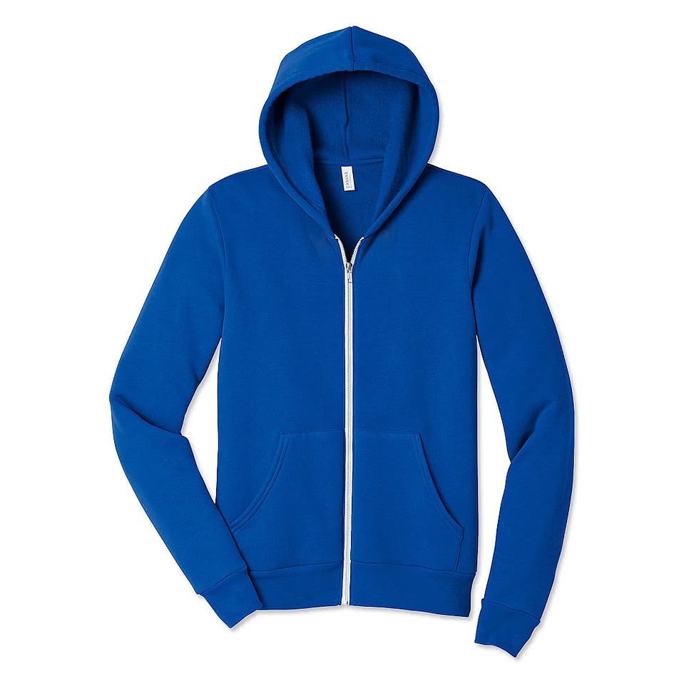 Bella + Canvas Heavyweight Full Zip Hoodie