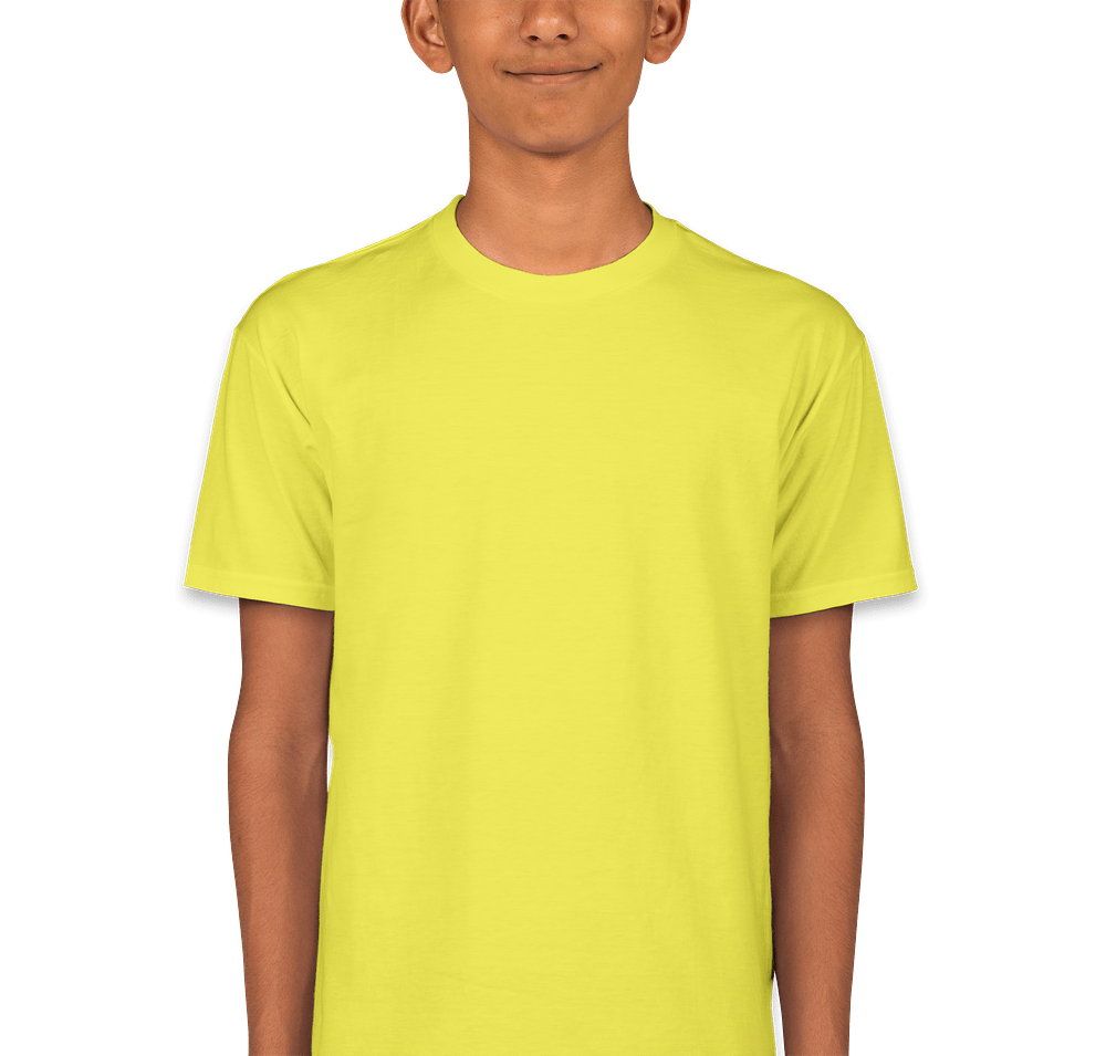 Hanes Youth Perfect-T Crewneck T-shirt -default