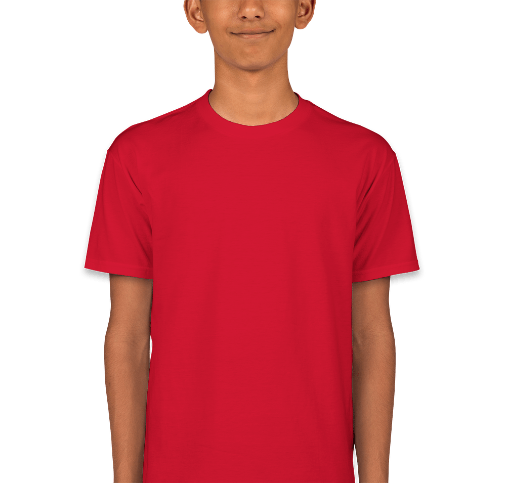 Hanes Youth Perfect-T Crewneck T-shirt -default